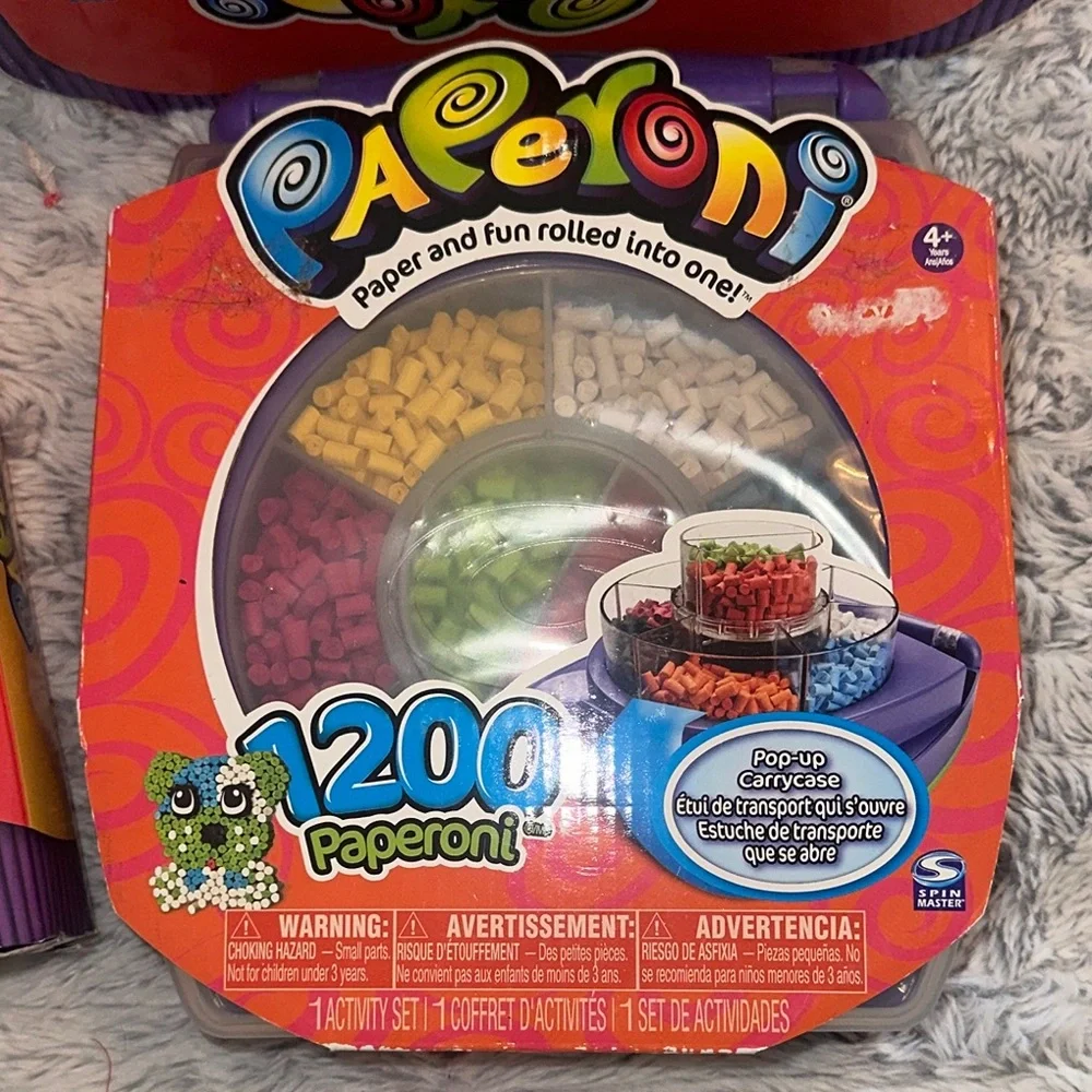 PAPERONI Deluxe Studio Building Set Craft Magic Movin’ Pets Refill Carrying Case
